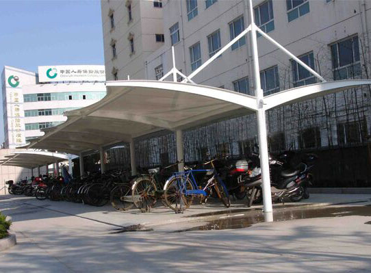 德阳膜结构电动车棚